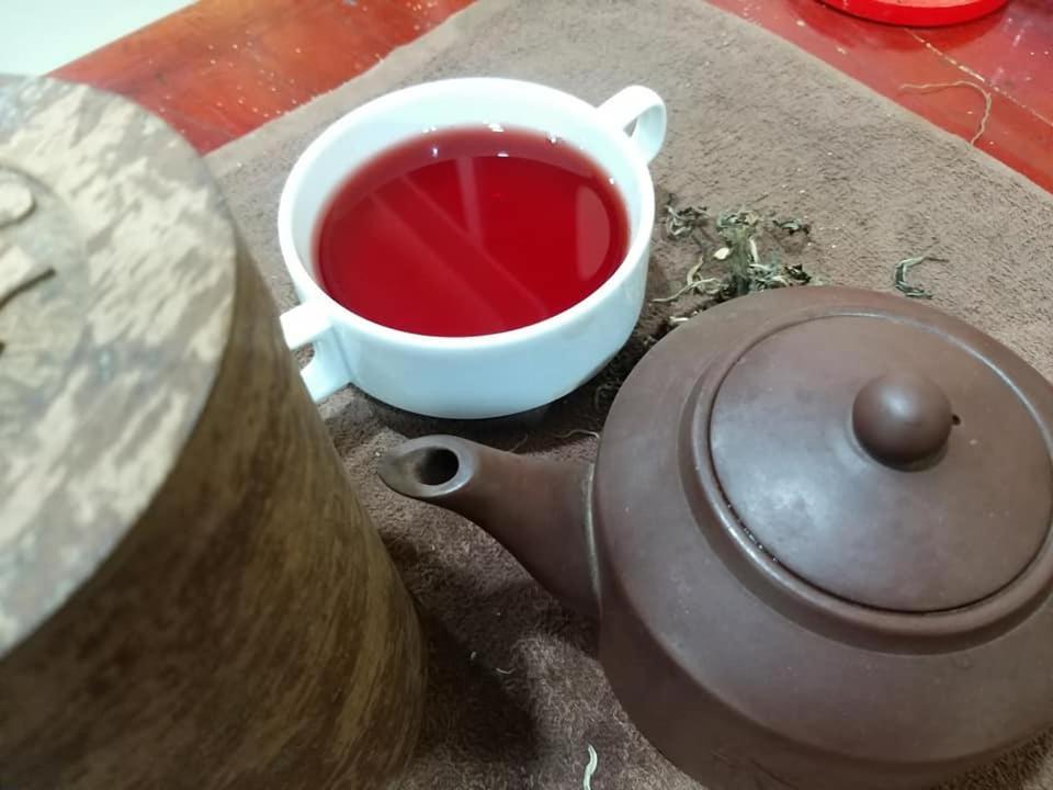 Long Co Tran - Homestay&Tea Ceremony Loung Co Exteriör bild